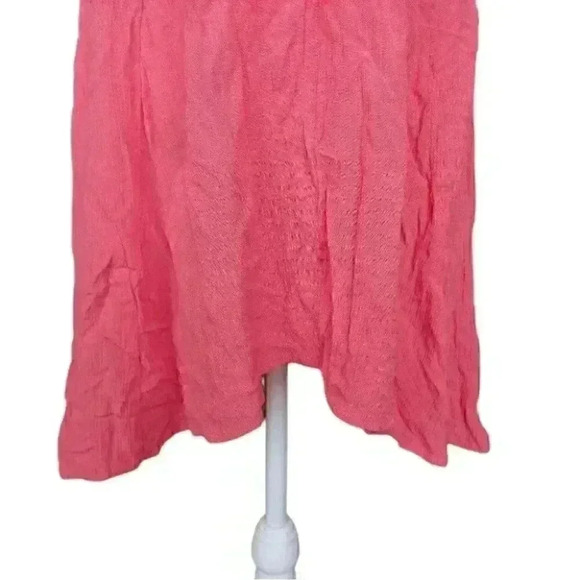 Paperdoll Asymmetrical Rayon Sleeveless Mini Dress - Picture 7 of 8